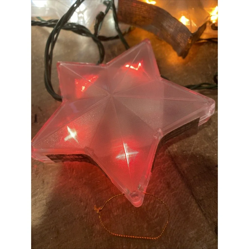 Vintage 1990s Mr. Christmas Shooting Stars Light Set -‎ WORKS - Project/Parts